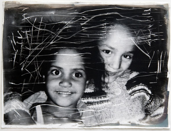 S.T. 2009 56 x 76cm. Emulsión de plata sobre algodón