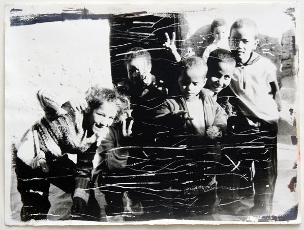 S.T. 2009 56 x 76cm. Emulsión de plata sobre algodón