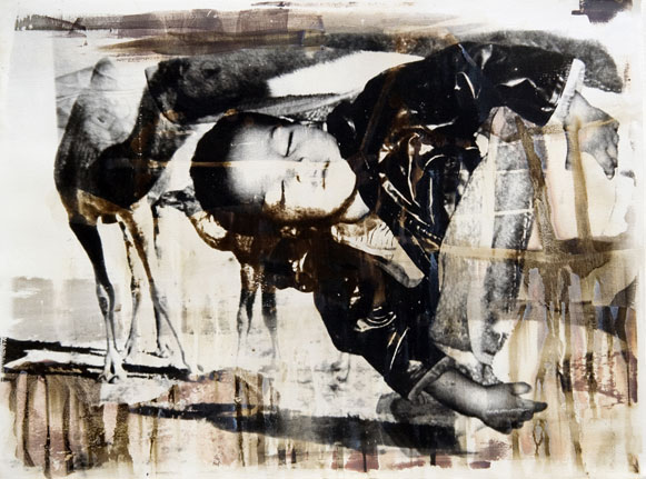 S.T. 2009 56 x 76cm. Emulsión de plata sobre algodón