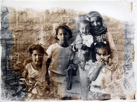 S.T. 2009 56 x 76cm. Emulsión de plata sobre algodón