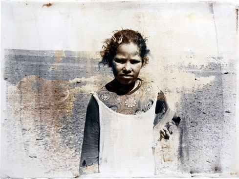 S.T. 2009 56 x 76cm. Emulsión de plata sobre algodón