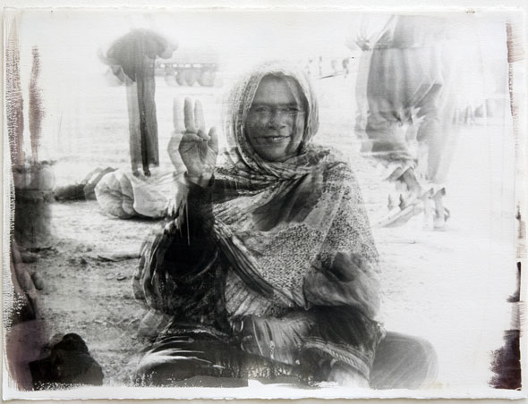 S.T. 2009 56 x 76cm. Emulsión de plata sobre algodón