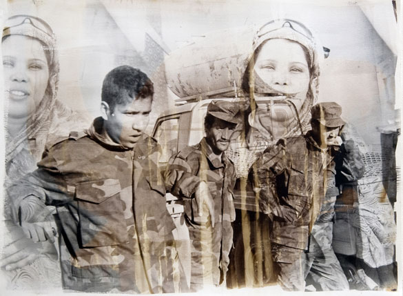 S.T. 2009 56 x 76cm. Emulsión de plata sobre algodón