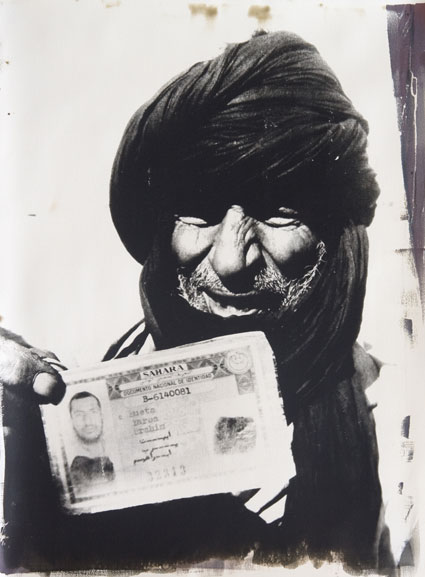 S.T. 2009 56 x 76cm. Emulsión de plata sobre algodón