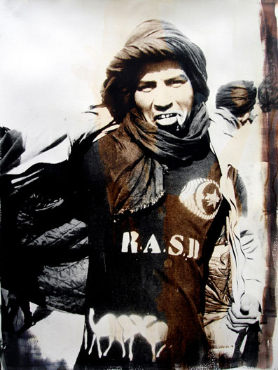 S.T. 2009 56 x 76cm. Emulsión de plata sobre algodón